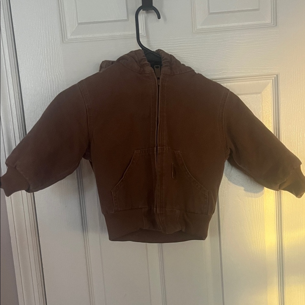 Carhartt Brown Hooded Jacket